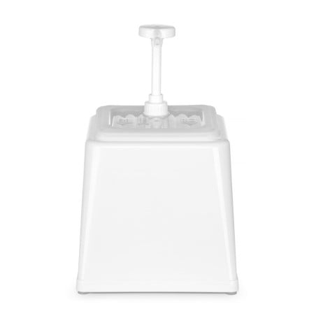 Distribuidor de Molho com Bomba - Branco - 2,5 L - Hendi