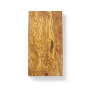 Planche à Découper en Bois d'Olivier - 350 x 150 mm - Hendi