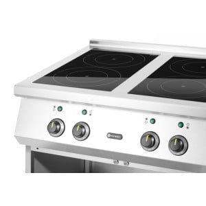 4-burner Induction Hob with Base - Hendi