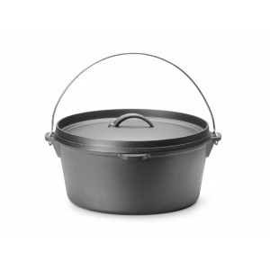 Cast Iron Pot 9L - Even Cooking & Induction