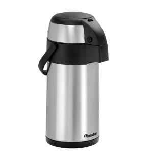 Pot thermos 3L avec pompe pour la restauration