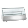 Vitrina refrigerada profissional GN 3/1 com vidro curvo