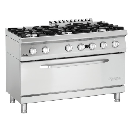 Fourneau 6 Feux com Grande Forno a Gás Série 700