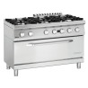 Fourneau 6 Feux com Grande Forno a Gás Série 700