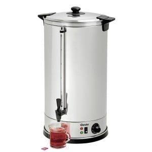 Distribuidor de água quente 28L - Distribuidor isotérmico / Samovar / Panela de vinho quente profissional Casselin