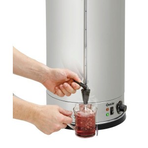 Distribuidor de água quente 28L - Distribuidor isotérmico / Samovar / Panela de vinho quente profissional Casselin