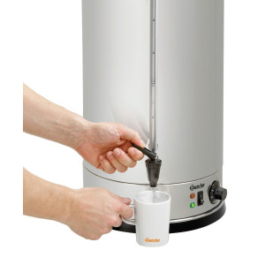 Distribuidor de água quente 28L - Distribuidor isotérmico / Samovar / Panela de vinho quente profissional Casselin