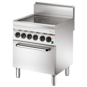 Forno 4 Zonas Radiantes com Forno Elétrico GN1/1 Série 650