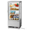 Mini Vitrine Refrigerada Profissional Bartscher - 78 L Prateada