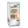 Mini Vitrine Refrigerada Profissional Bartscher - 78 L Inox