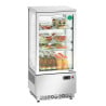 Mini Vitrine Réfrigérée Professionnelle Bartscher - 78 L Inox