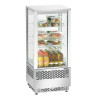 Mini Vitrine Refrigerada Profissional Bartscher - 78 L Inox