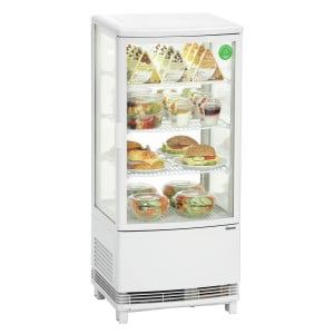 Mini Vitrine Refrigerada Profissional Bartscher - 86 L