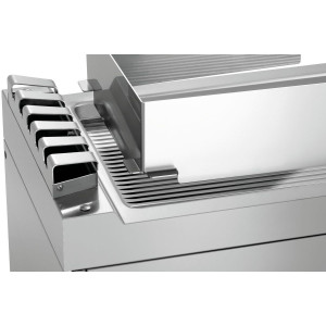 Respaldo 740 para chapa de grill da marca Bartscher