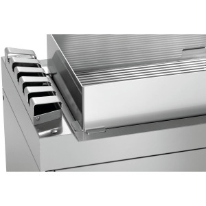 Respaldo 740 para chapa de grill da marca Bartscher