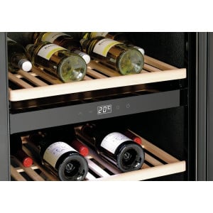 Professional dual-zone wine cellar Bartscher 126 bottles