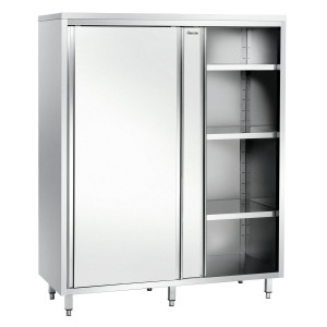 Stainless Steel Tall Cabinet - H 2000 mm Bartscher