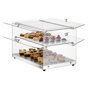 Vitrine de Buffet - 2 níveis - Bartscher