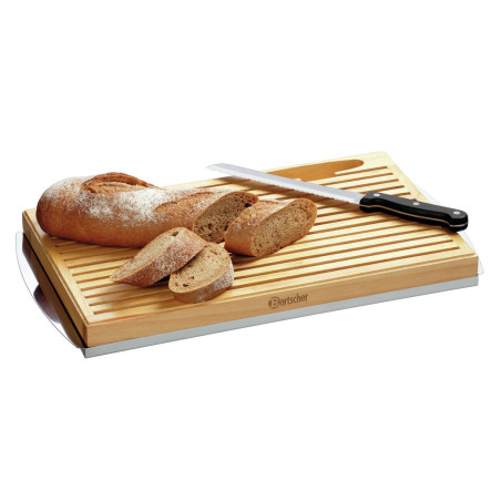 Wooden bread board KSE475 by Bartscher