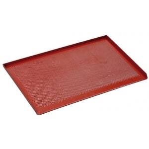 Cooking Plate 600x400 - Perforated with Silicone