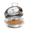 Chafing Dish Flexível Redondo com Tampa Removível - 6,2 L - Bartscher