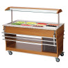 Sliding Shelves for Heated and Refrigerated Buffet - 4 x GN 1/1