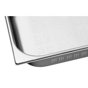 Perforated Gastronorm Pan GN 2/3 - D 100 mm