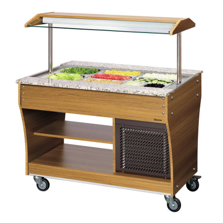 Buffet/Bar de Saladas Refrigerado - 3 x GN 1/1