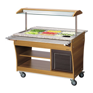 Buffet/Bar de Saladas Refrigerado - 3 x GN 1/1