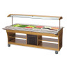 Buffet/Bar de Saladas Refrigerado - 6 x GN 1/1