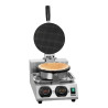 Máquina de Waffles Cone em Aço Inoxidável - 1000 W - Bartscher