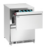 Mesa Refrigerada 2 Portas 2 Gavetas - L 600 x P 600 mm - Bartscher