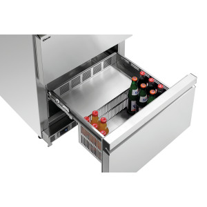 Mesa Refrigerada 2 Portas 2 Gavetas - L 600 x P 600 mm - Bartscher