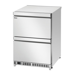 Mesa Refrigerada 2 Portas 2 Gavetas - L 600 x P 600 mm - Bartscher