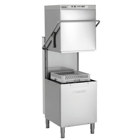 Máquina de lavar louça com capô DS 500 SR Bartscher robusta em inox - Desempenho profissional