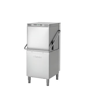 Hood-type dishwasher DS 500 SR Bartscher robust in stainless steel - Professional performance