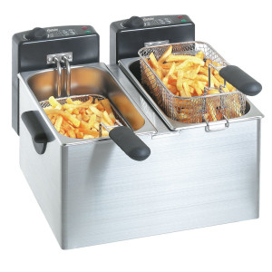 Fritadeira MINI III Bartscher - Duplo tanque 4 litros - Potência 4400W