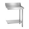 Mesa de escorrimento DS-700R em aço inoxidável para cozinha profissional