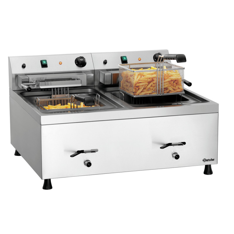 Fritadeira 12L-20 Bartscher | Fritadeira Inox Profissional