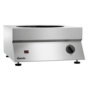 Wok de indução 70/293 Bartscher: Potência 7000W, cozimento profissional