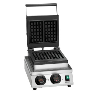 Gofreira profissional MDI 1BW-AL Bartscher | Waffle de Bruxelas e potência 1800W