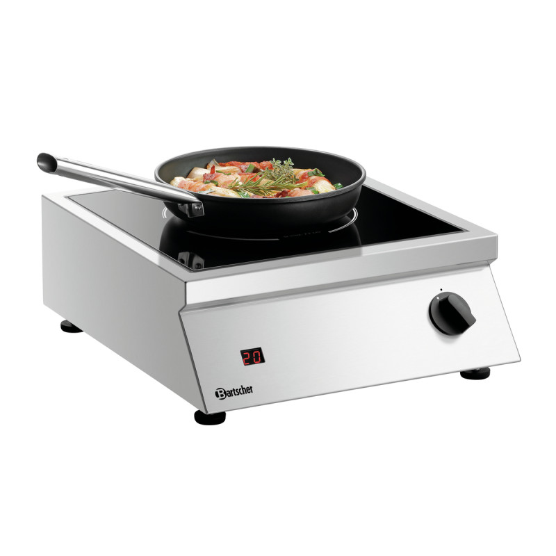 Bartscher ITH 50-230 induction hob: Power 5000W and easy adjustment Bartscher ITH 50-230 induction hob: Power 5000W and easy adjustment