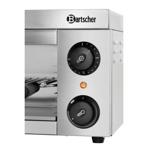 Salamandra elétrica profissional Bartscher 401-1Z-W para uma cozinha de precisão