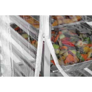 Transparent protective cover for Gastronorm Trolley AGN700-1/1