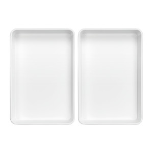 Elegant presentation dish in white melamine - Brand Bartscher