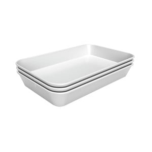 Bandeja de apresentação 280x420 em melamina branca | Bartscher