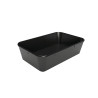 Presentation dish 80S-190x300 in black melamine - Bartscher - Attractive design