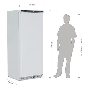 Armoire Refrigerada Positiva Branca - 600 L - FourniResto
