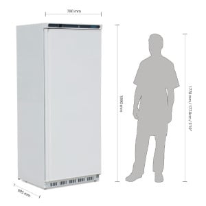 Armário Refrigerado Positivo Branco - 600 L