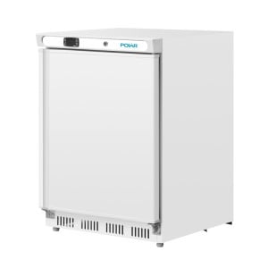 Armário refrigerado de balcão branco - 140 L